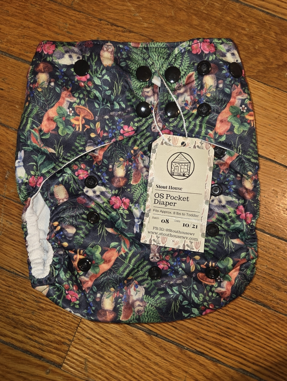 Stout House Cloth Diaper NWT